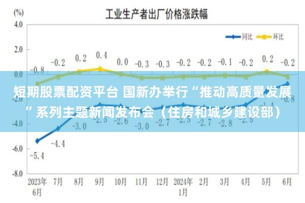 短期股票配资平台 国新办举行“推动高质量发展”系列主题新闻发布会（住房和城乡建设部）