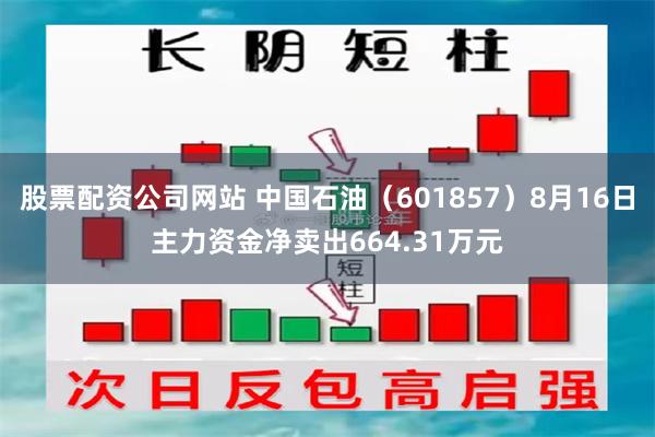 股票配资公司网站 中国石油（601857）8月16日主力资金净卖出664.31万元