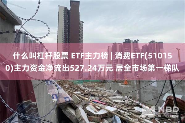 什么叫杠杆股票 ETF主力榜 | 消费ETF(510150)主力资金净流出527.24万元 居全市场第一梯队