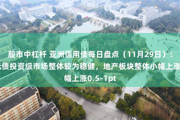 股市中杠杆 亚洲信用债每日盘点（11月29日）：中资美元债投资级市场整体较为稳健，地产板块整体小幅上涨0.5-1pt